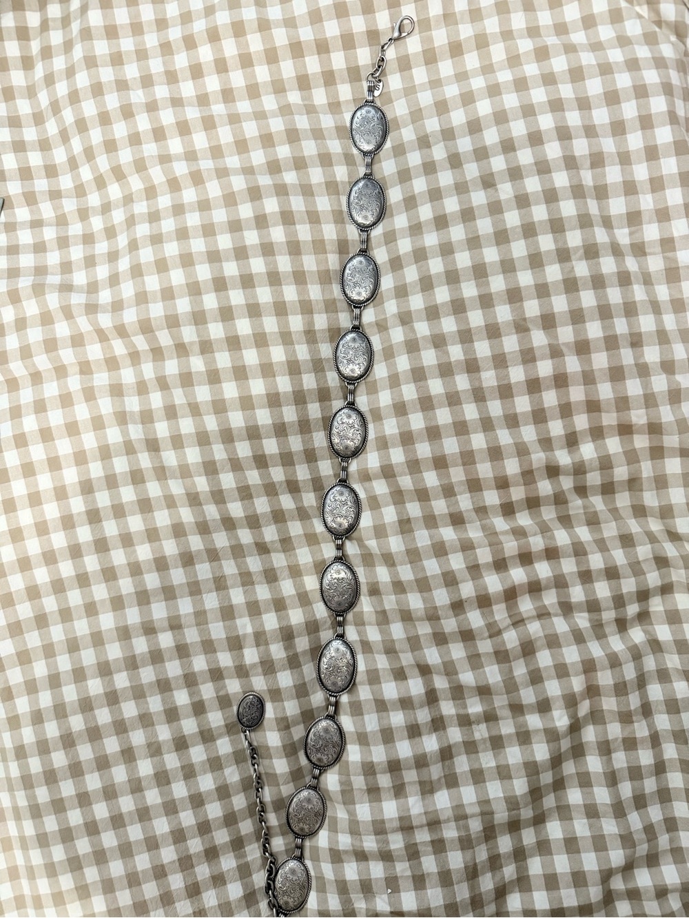 Tony Lama concho belt